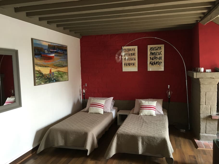Possibilité de deux couchages séparés de 80x200