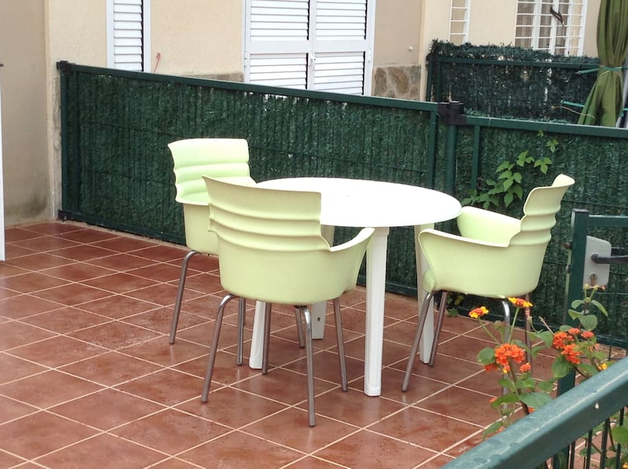 terraza delantera