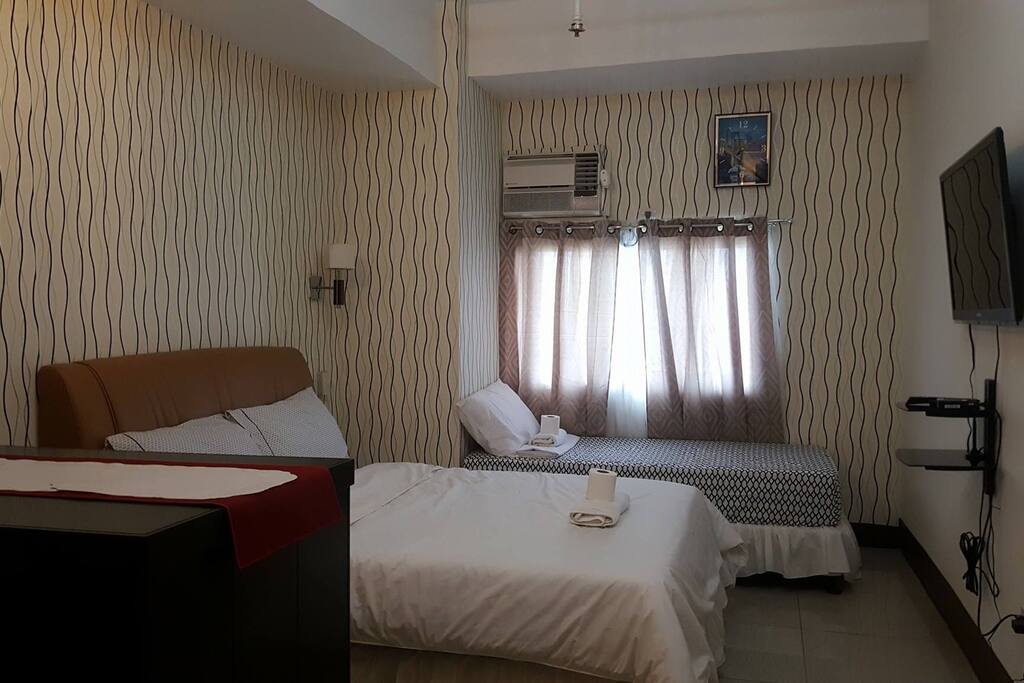 Modern style studio apartment