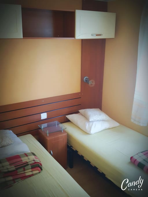 Chambre avec de lits très cofortables