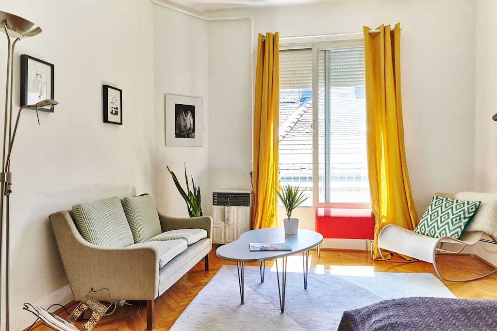 This room is designed by a bunch of girls, in love with stylish furniture, and contemporary photography. Hope you'll enjoy it:)