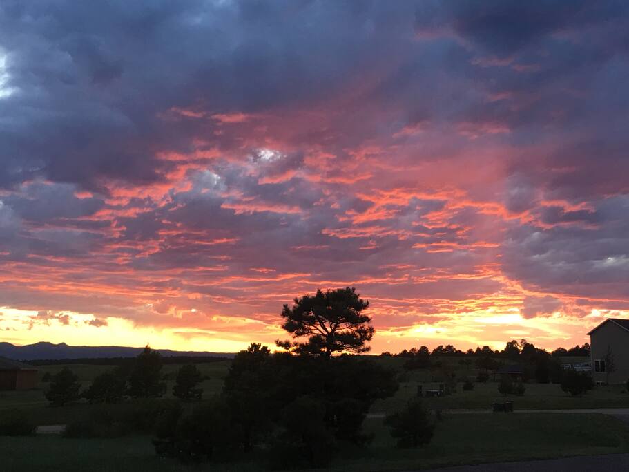 Sunset from Black Forest