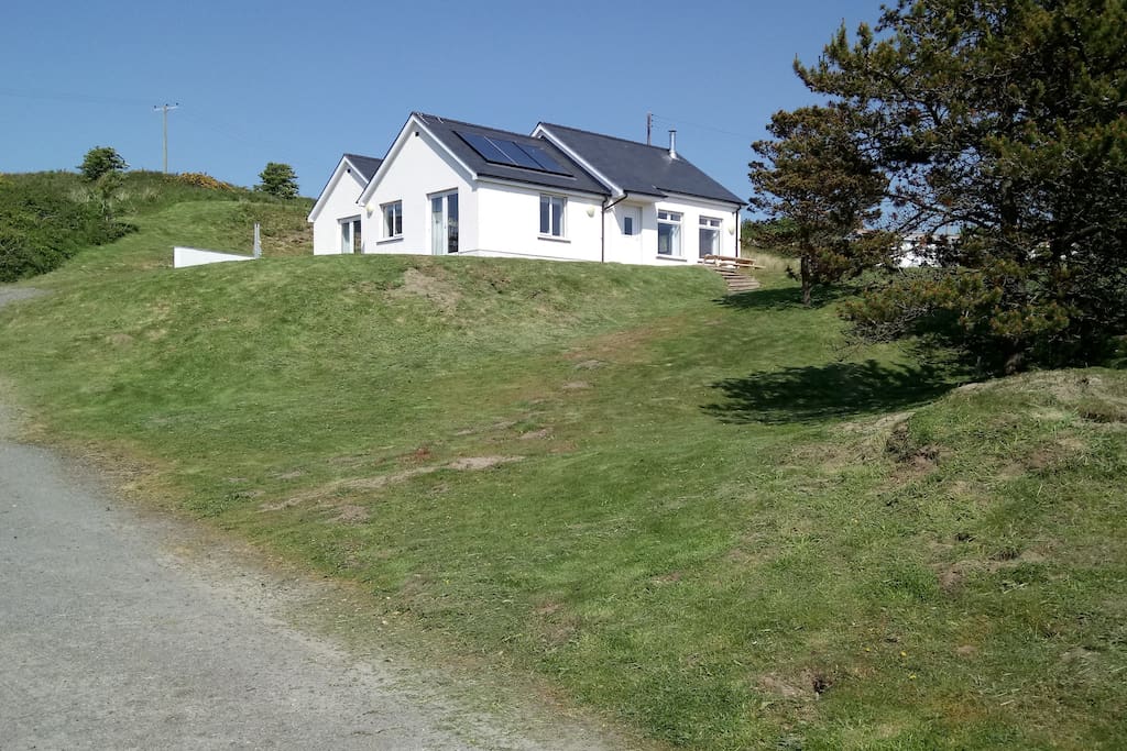 Sealands, set in 2 acres of land, opposite the beach