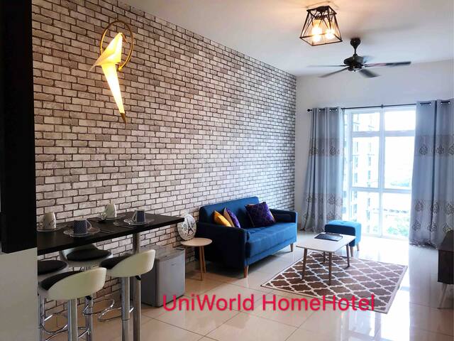 Cozy 1 BR Sky Suites CIQ/Custom/R&F Mall 1-4pax