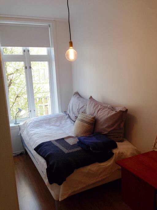 The bed in your room