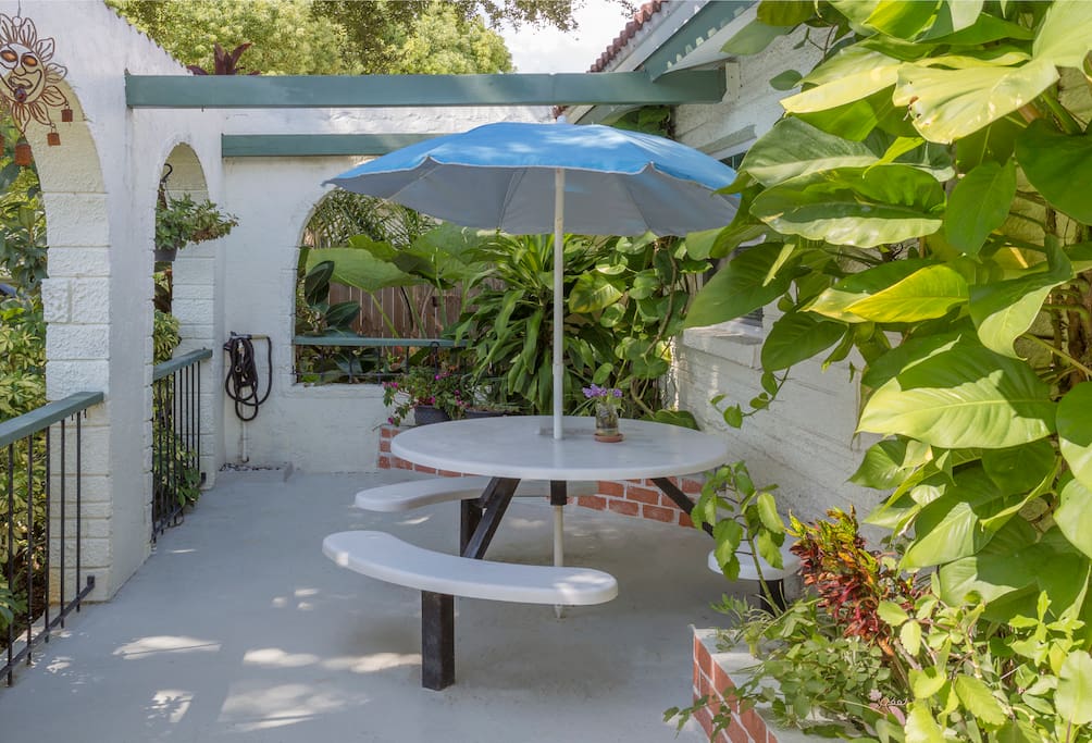 Front patio
