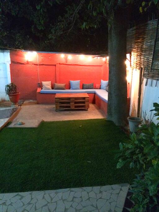 Jardin la nuit