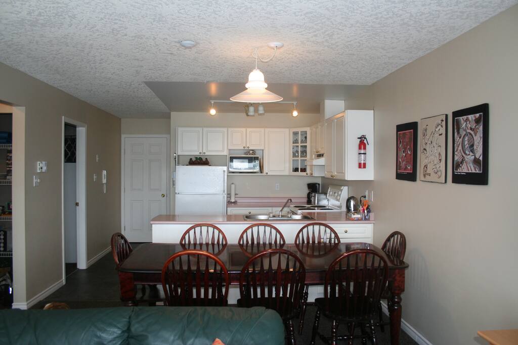 Large dining room table