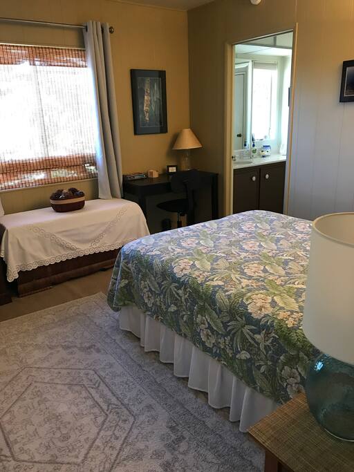 Adjoining bathroom