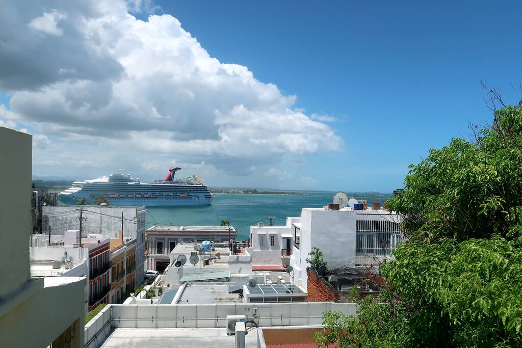 View of bay from MS