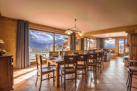 Appt 140 m2 6/12 pers - Chalet at the foot of the Rosière ski slopes