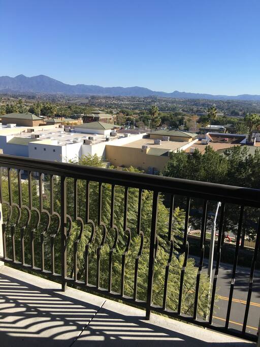 Balcony with view