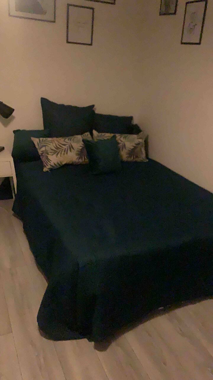 Bedroom (double bed) in House near Paris