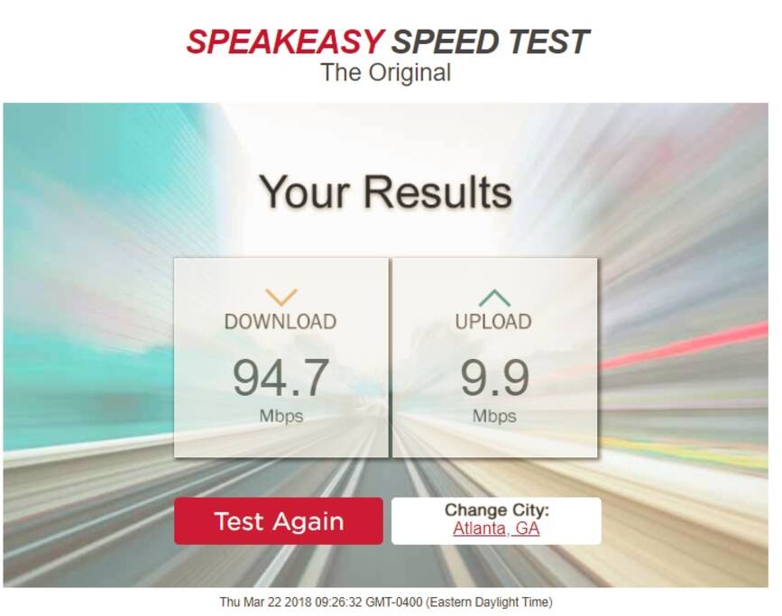 WIFI Speed Test