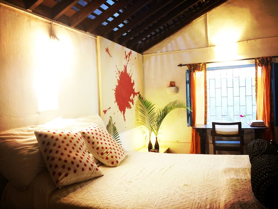 the cosy bedroom