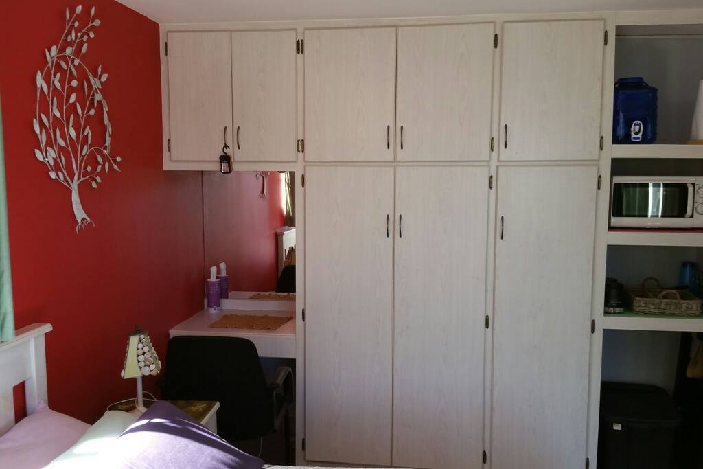 Enough cupboard space