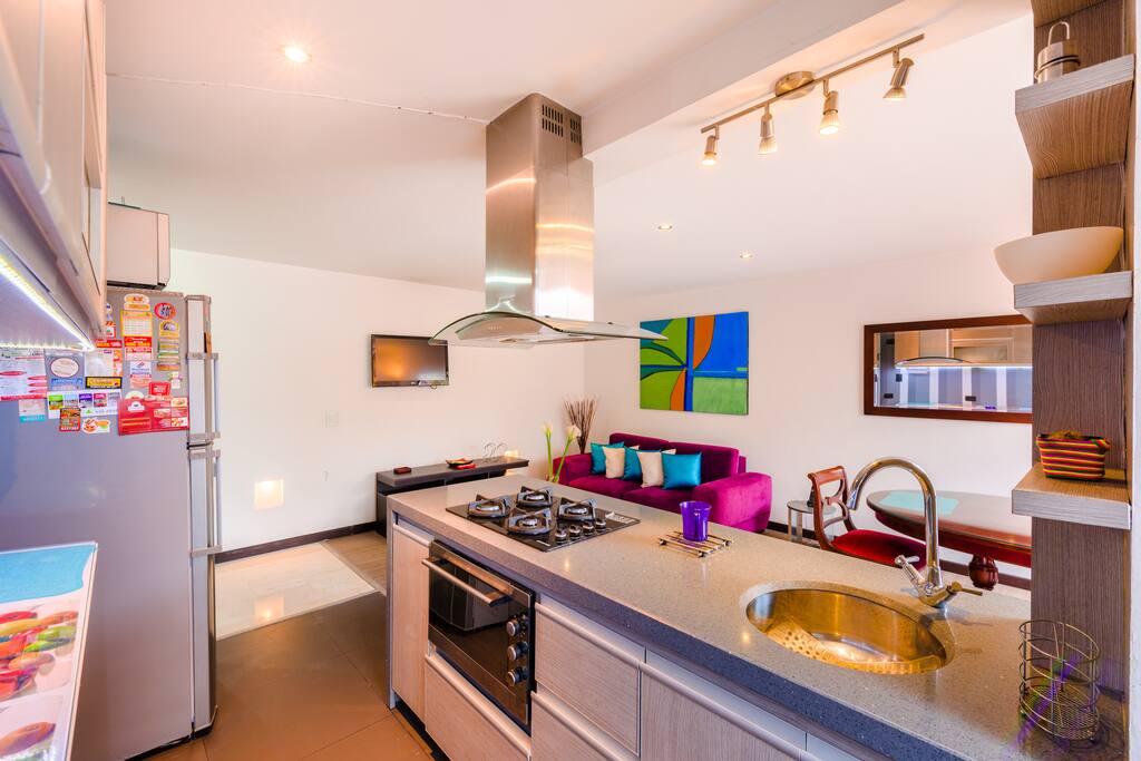Open kitchen