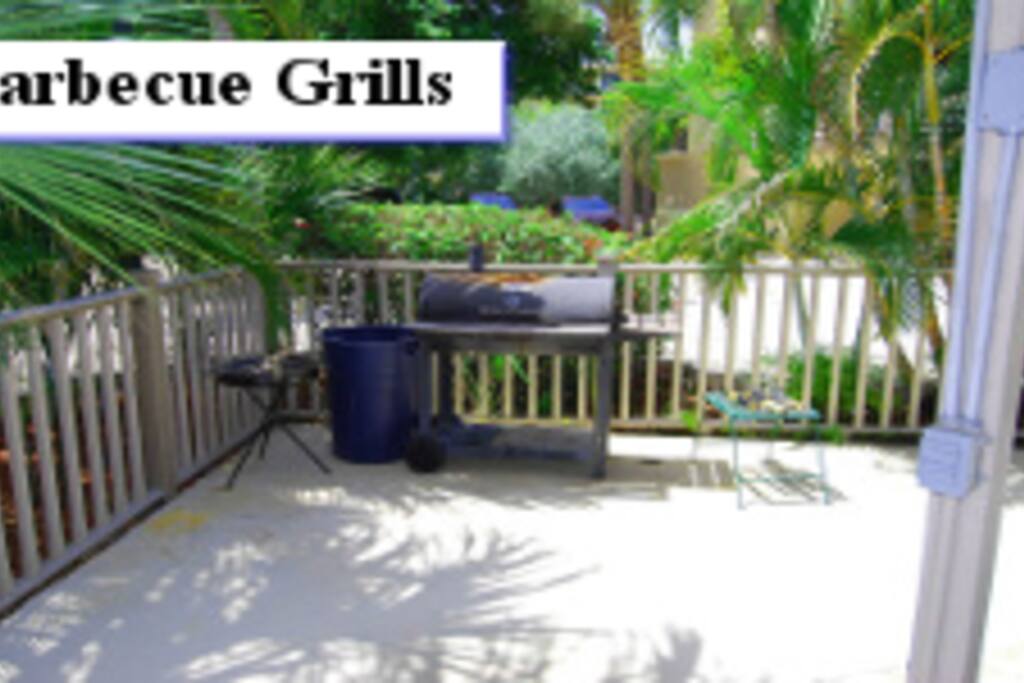 Gas and Charcoal Grills