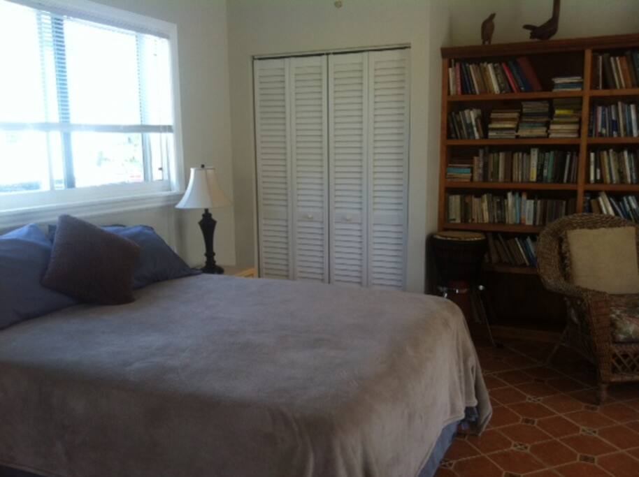 Real queen-sized bed added for your extra comfort!