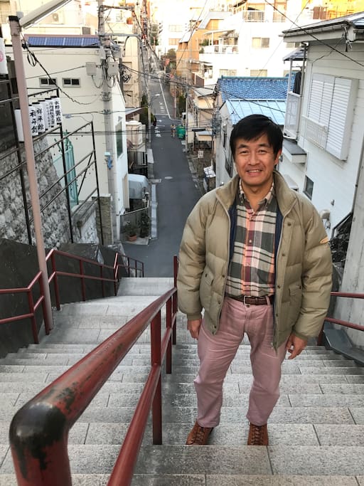 "Your name is" the location of the movie model where you can find about 5 min. from Ikeda House.