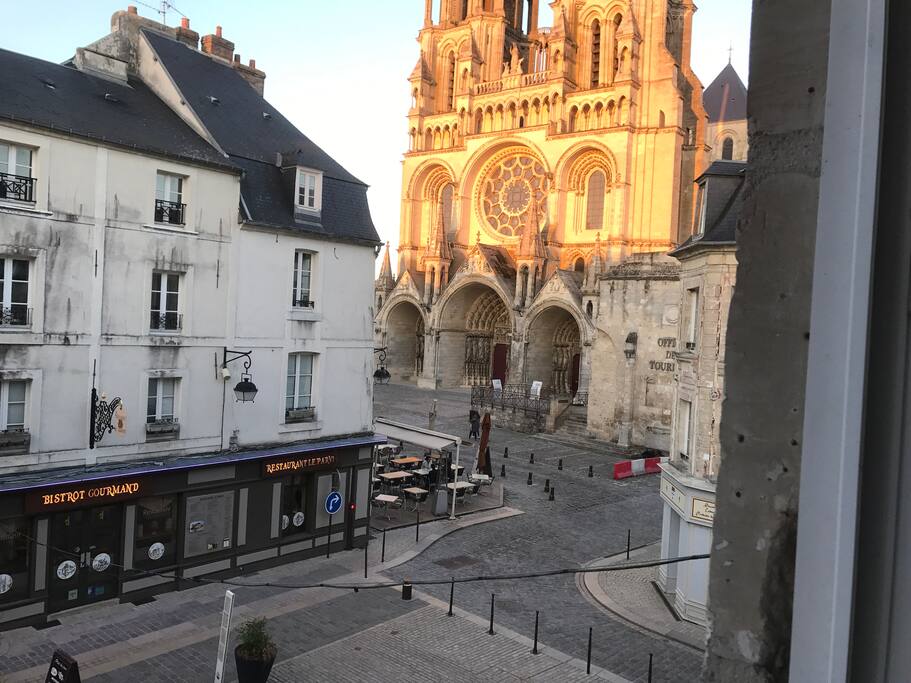 vue de la fenêtre du studio