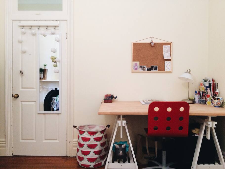 My desk
