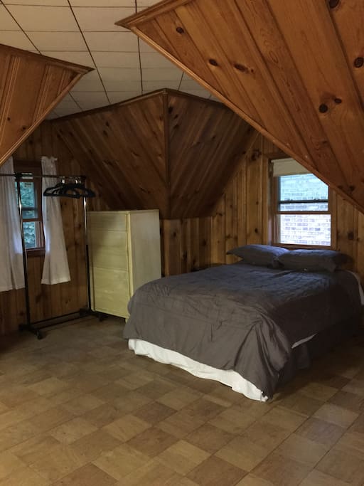 Your full size bed awaits you!