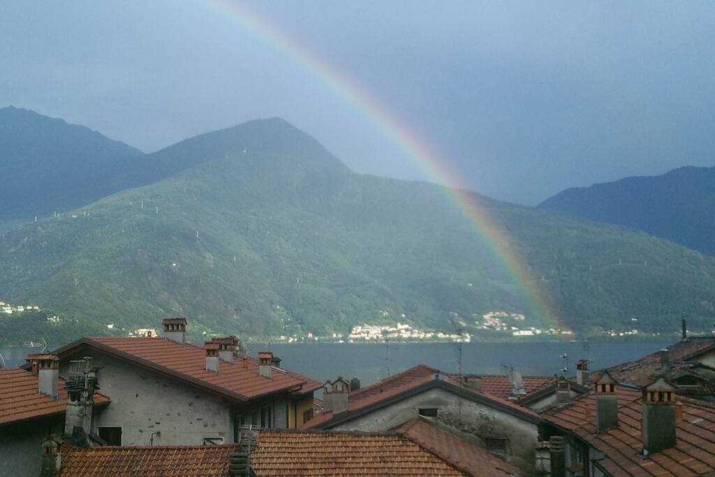 View of lake from East facing balcony