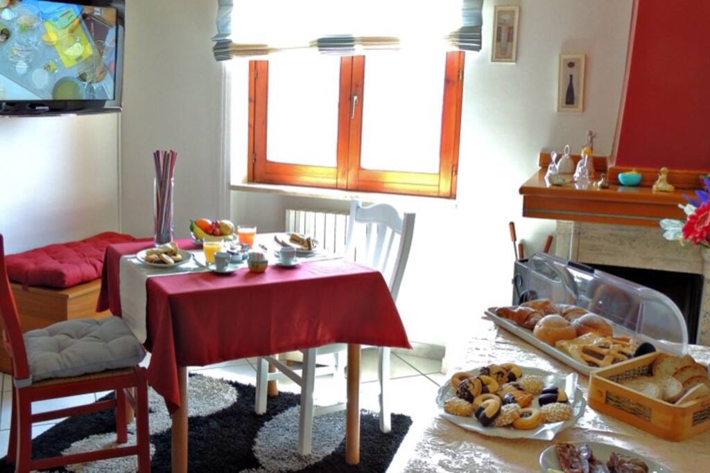 La nostra prelibata colazione