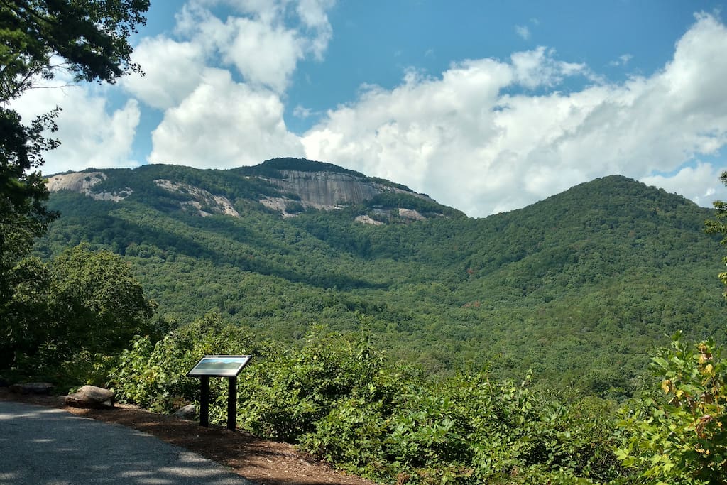 View From Overlook Inside TABLE ROCK State Park, 2 miles down the Road.