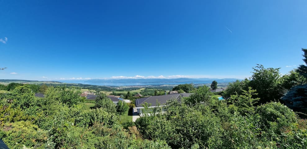 Villa 5 chambres, magnifique vue sur le lac leman