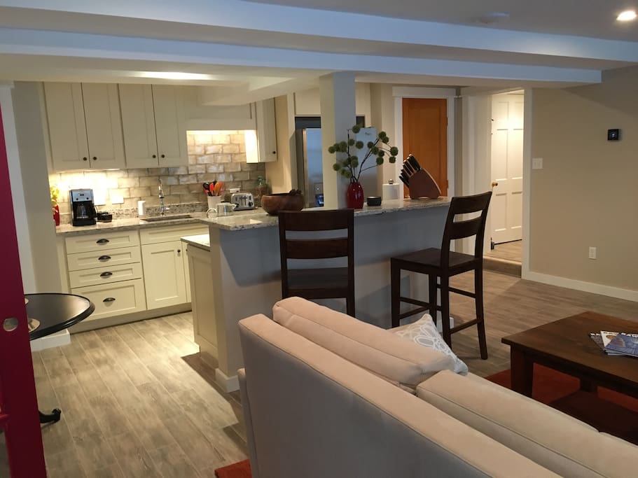 View of kitchen