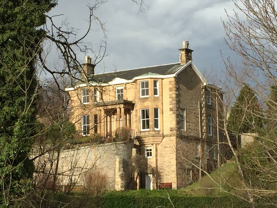 View of house from Cooper Park.