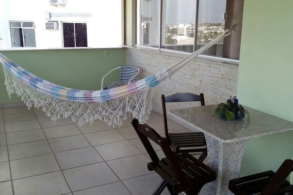 Varanda da casa Rosangela
