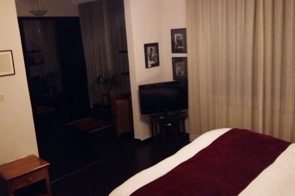 Television in the room with all channels