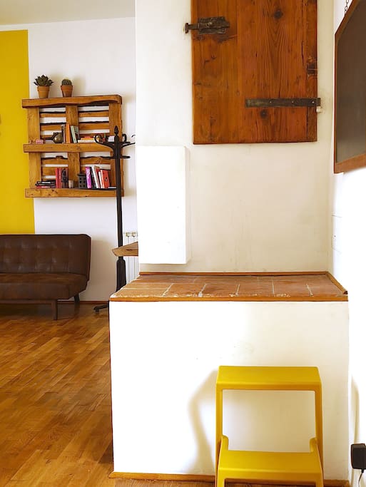 Particolare del soggiorno - Detail of the living room