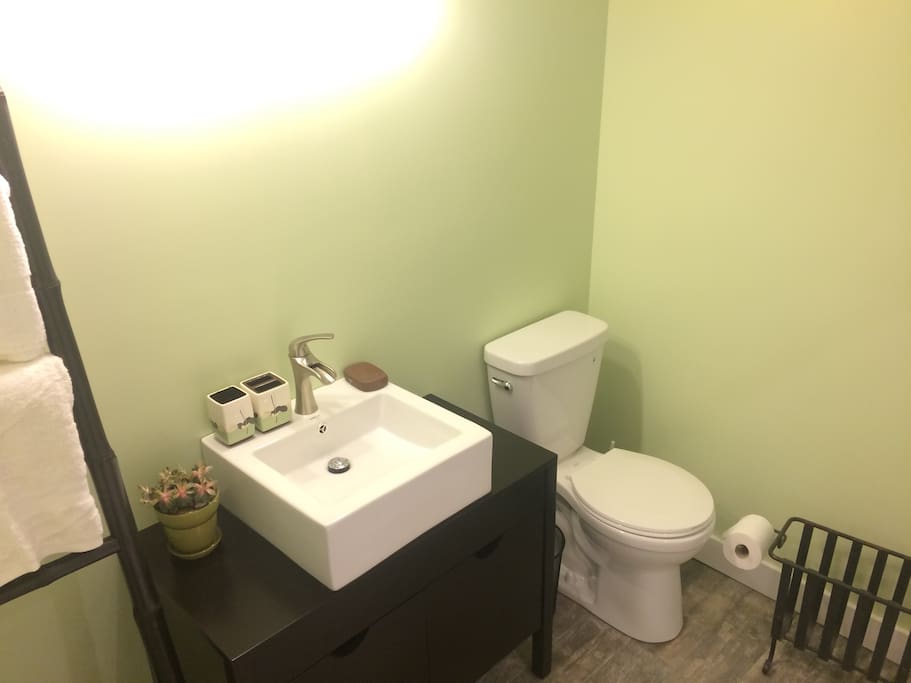 Brand new bathroom