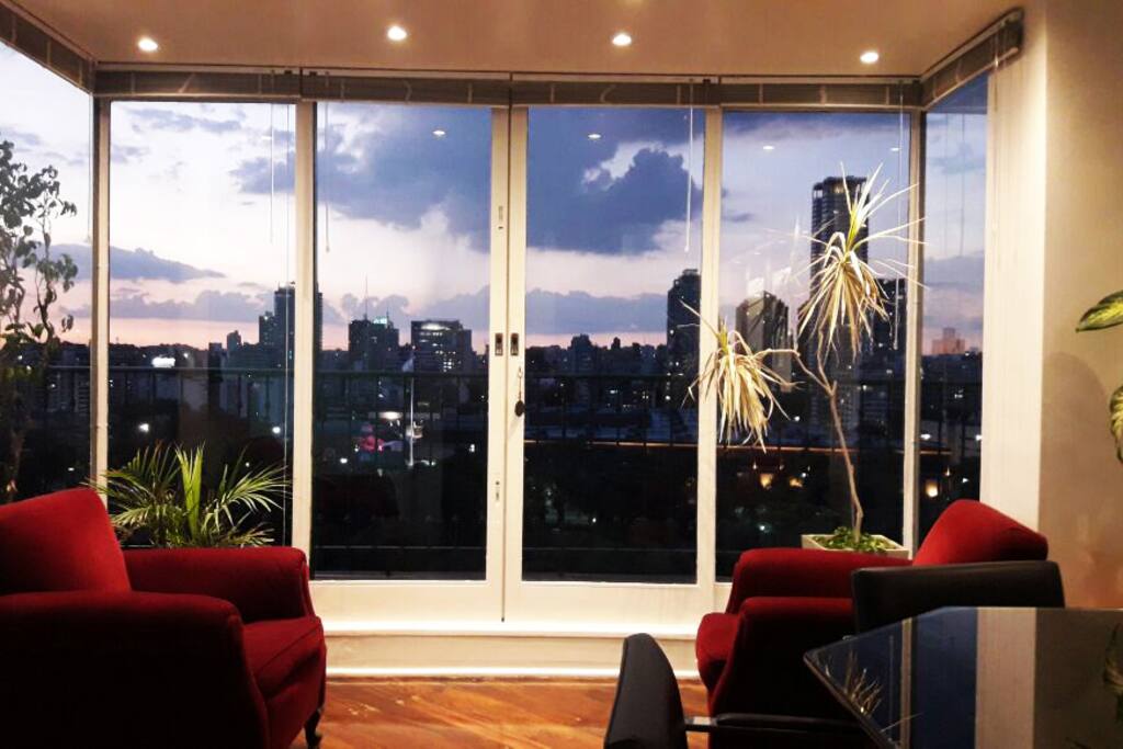 The living room