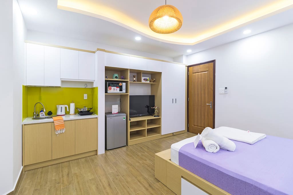 Overview of your room. Cozy and Compact