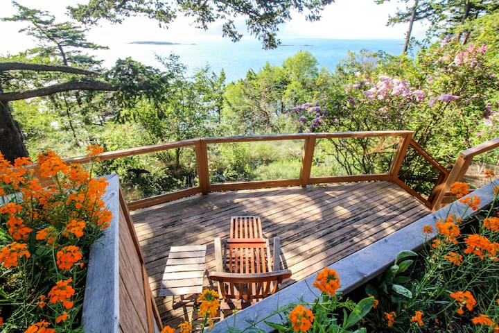 Beautiful waterfront house w/ glorious bay views & entertainment - beach nearby!