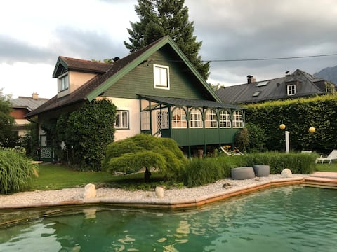 House with Sauna & Swimming pond in Anif Salzburg