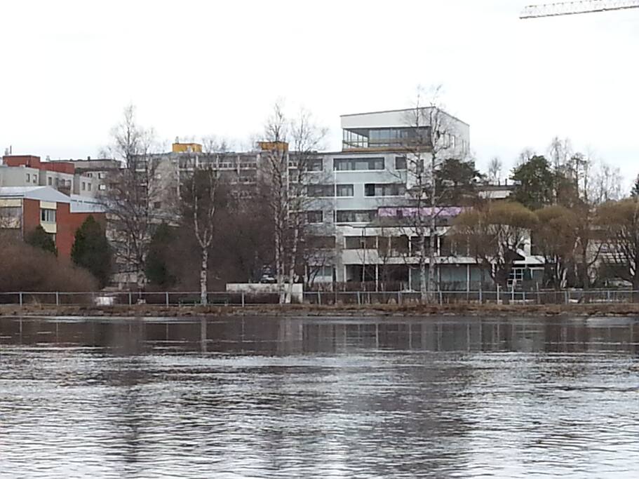 Outlook towards Oulu river