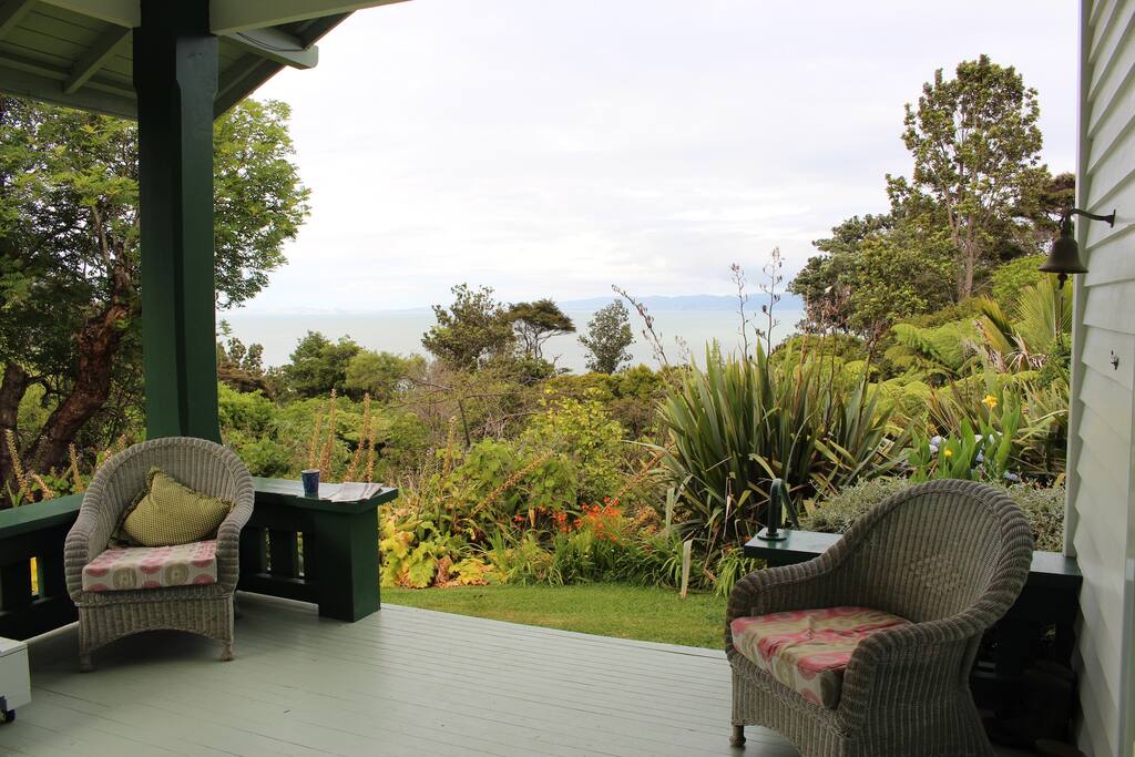 Front Porch with sea view