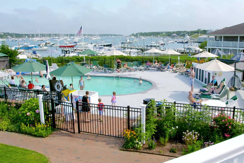 Our Waterfront Heated Pool
