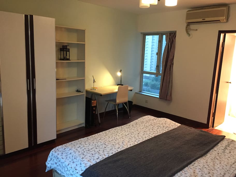 Spacious Master bedroom with private bathroom