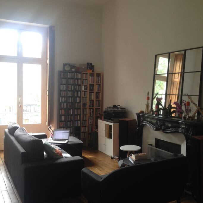 The living room