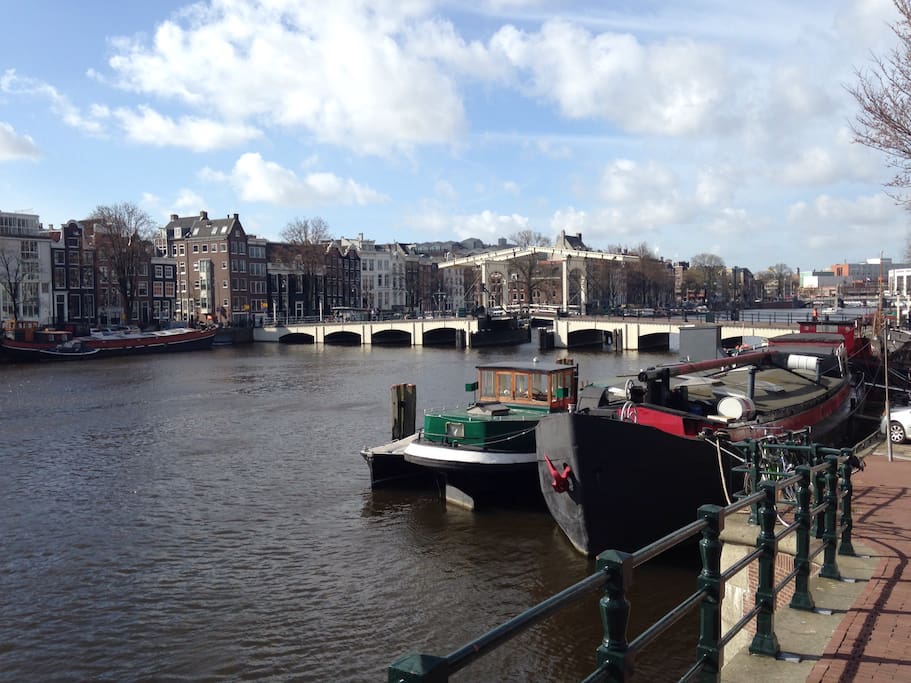 100 meters from our apartment!
