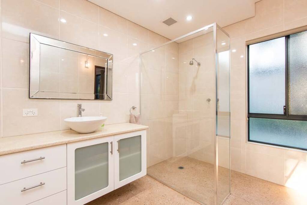 Your private ensuite, adjoining your master bedroom.