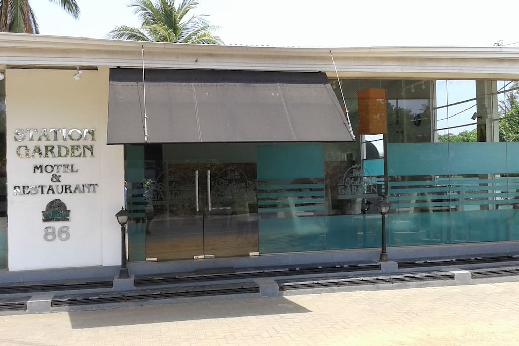 the modern frontage