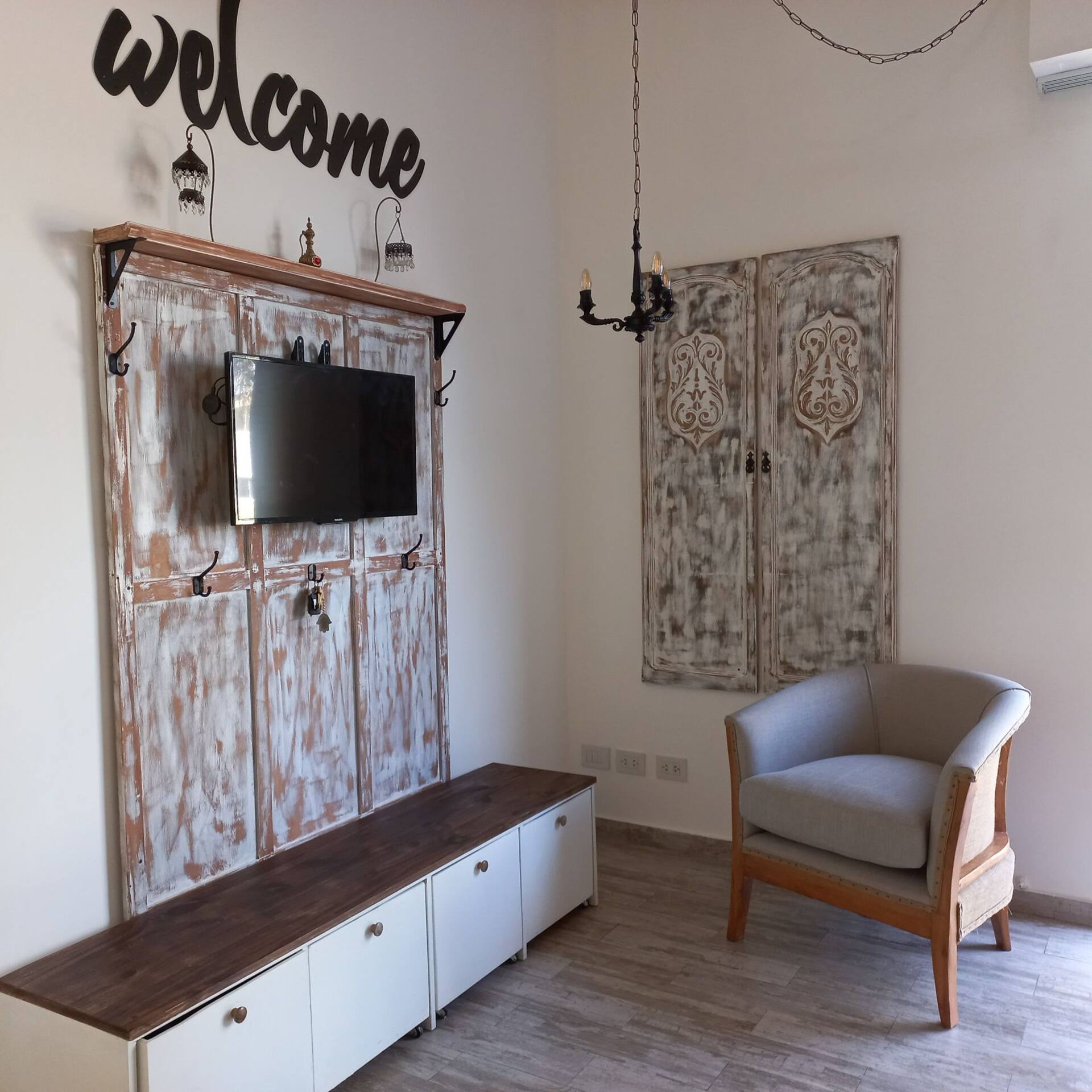 Apartamento de dois dormitórios com patio em Villa Devoto